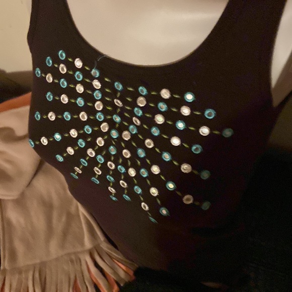 Tory Burch tank top shirt size small fits medium - Picture 15 of 16